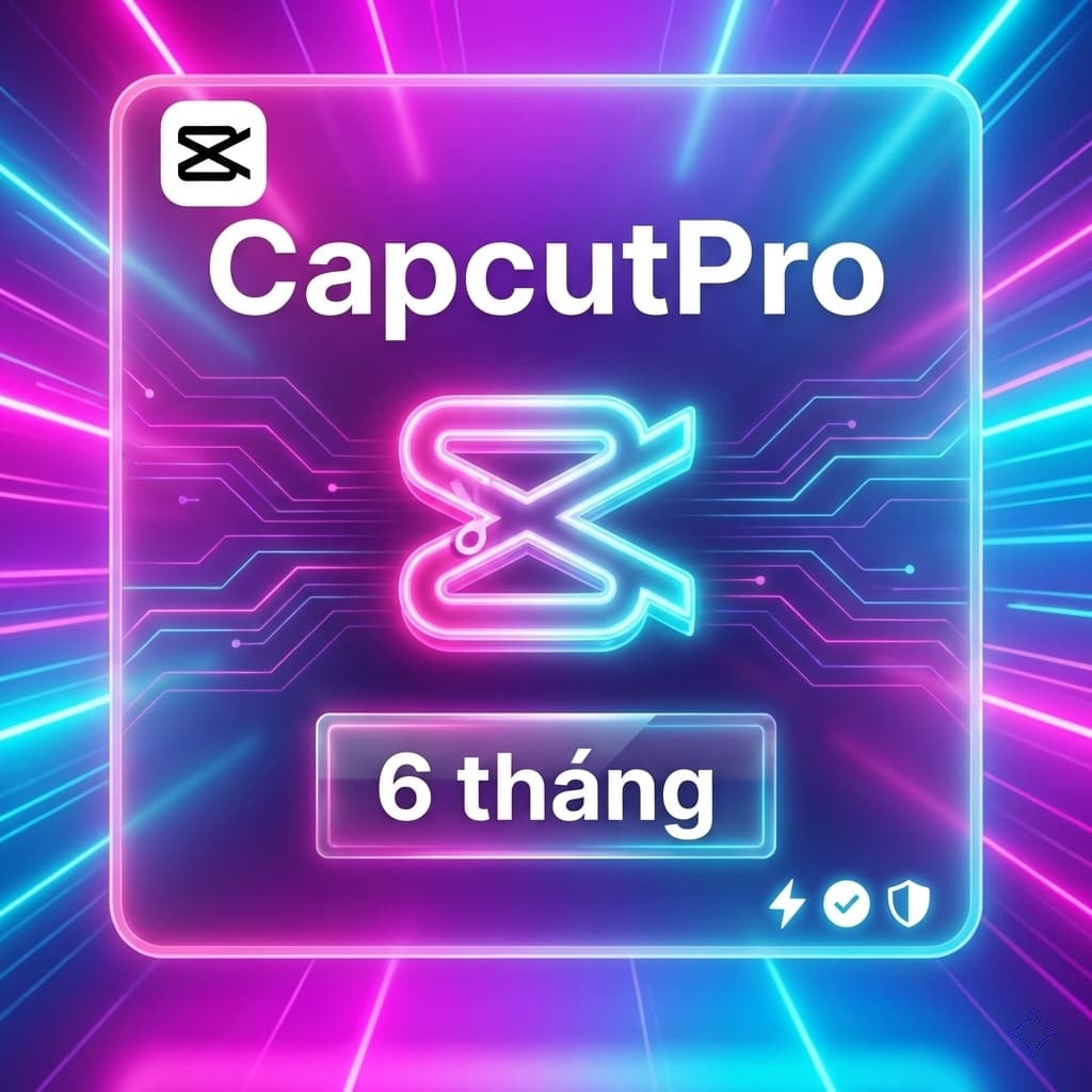 Capcut Pro 6 tháng