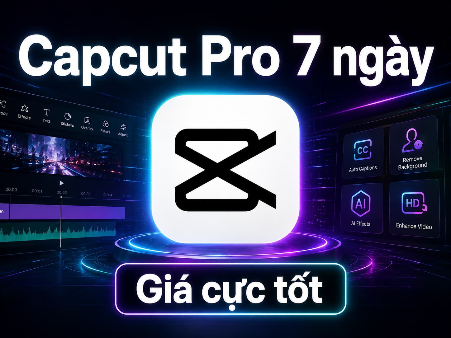 Capcut Pro 7 ngày