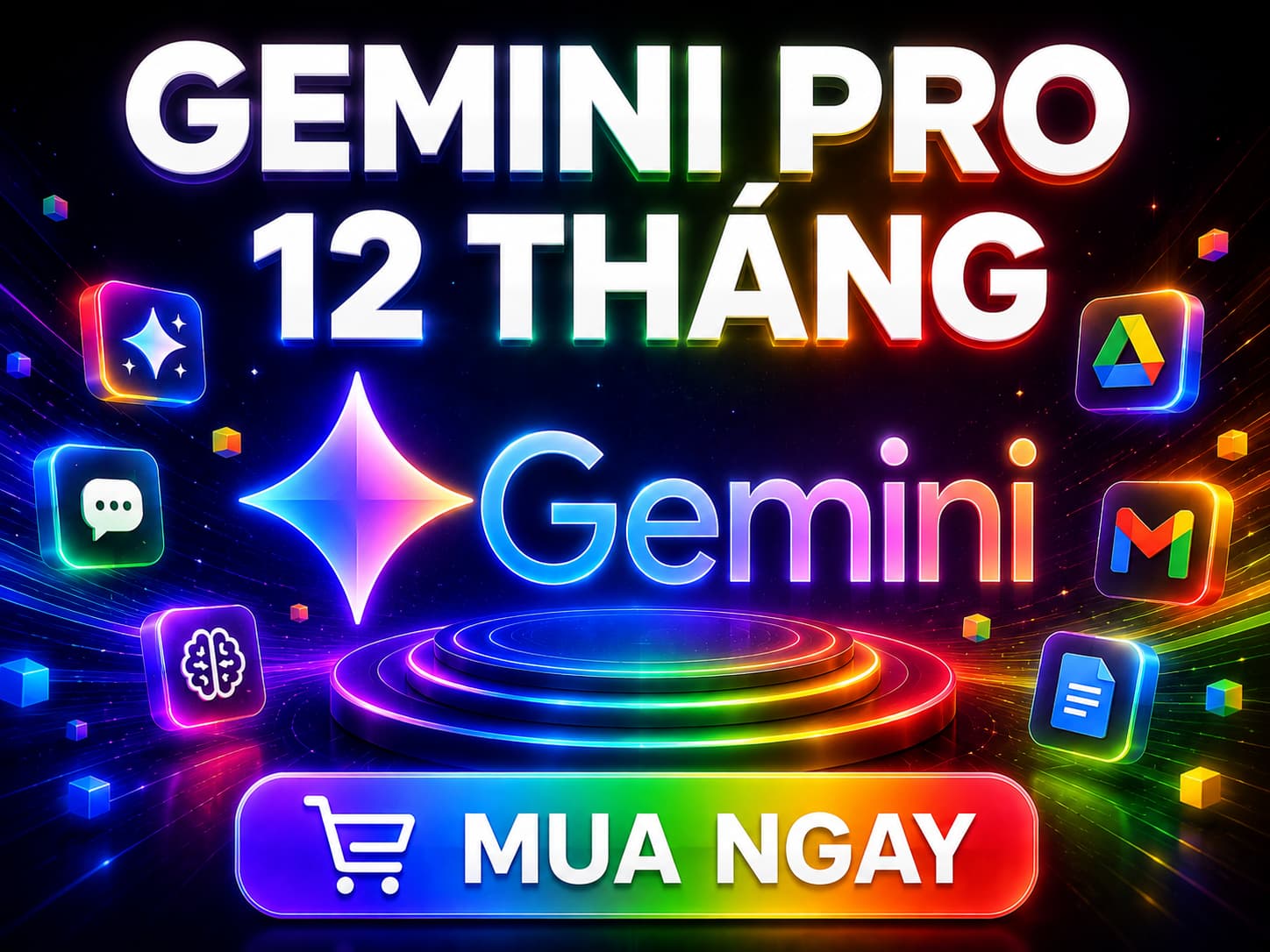 Gemini Pro 1 Năm (Nâng cấp chính chủ)