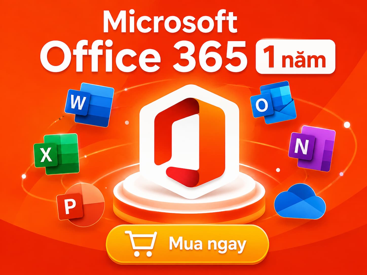 Microsoft Office 365 1 Năm
