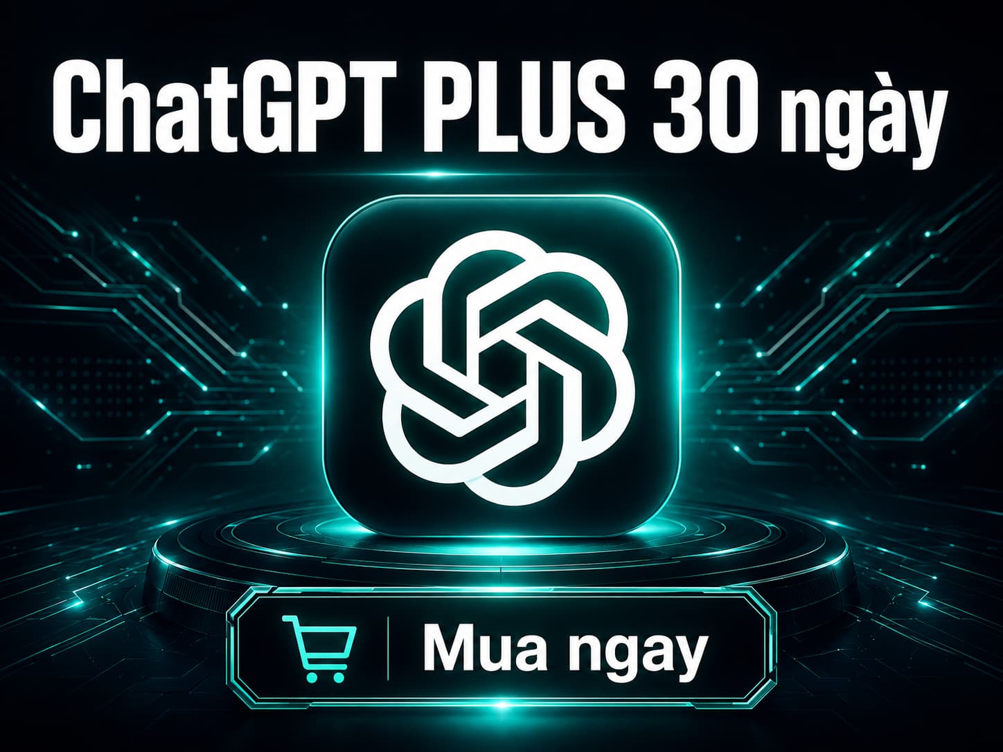ChatGPT Plus 1 Tháng (Bảo hành FULL)